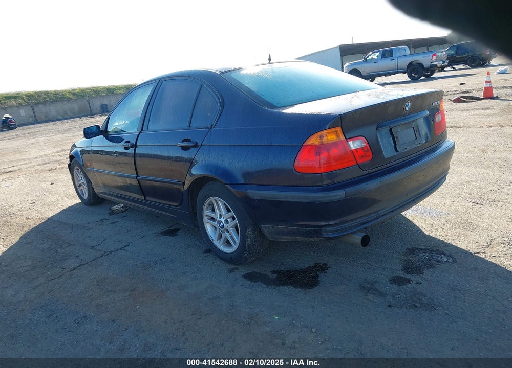 2000 BMW 323I VIN: WBAAM3340YFP80614