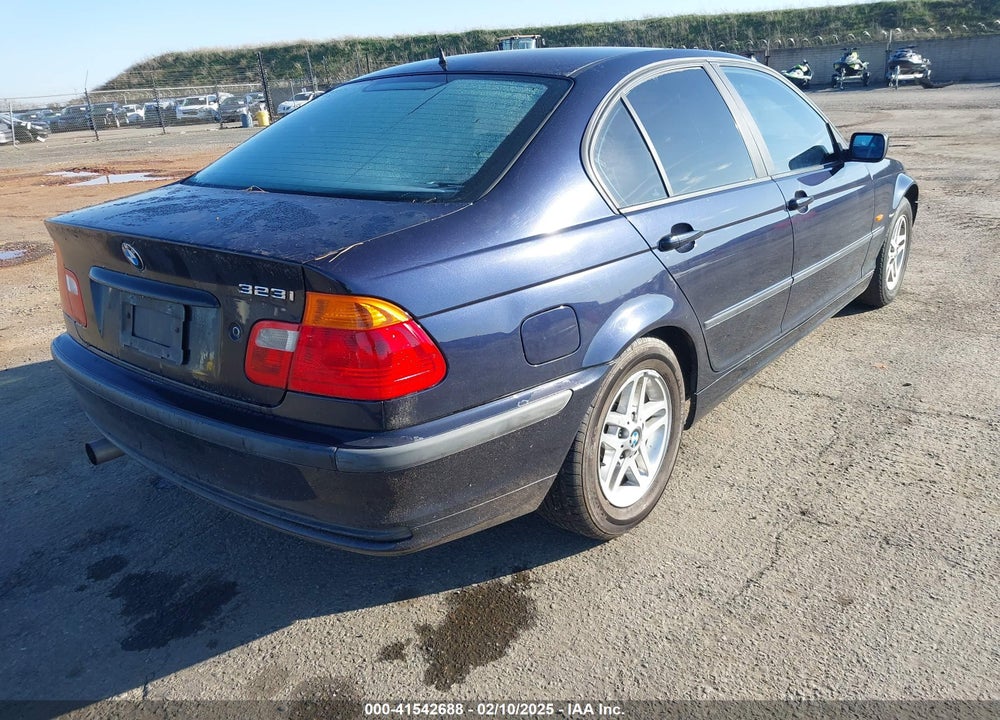 2000 BMW 323I VIN: WBAAM3340YFP80614