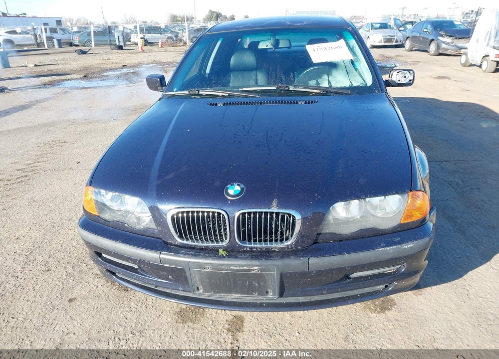 2000 BMW 323I VIN: WBAAM3340YFP80614