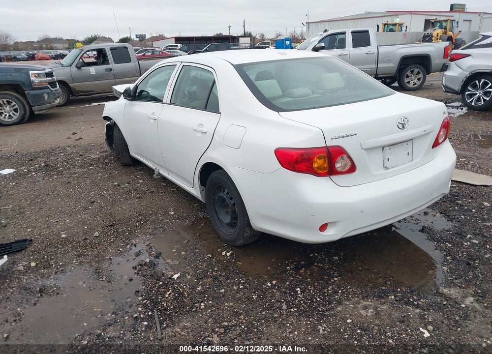 2009 TOYOTA COROLLA VIN: JTDBL40E699068332