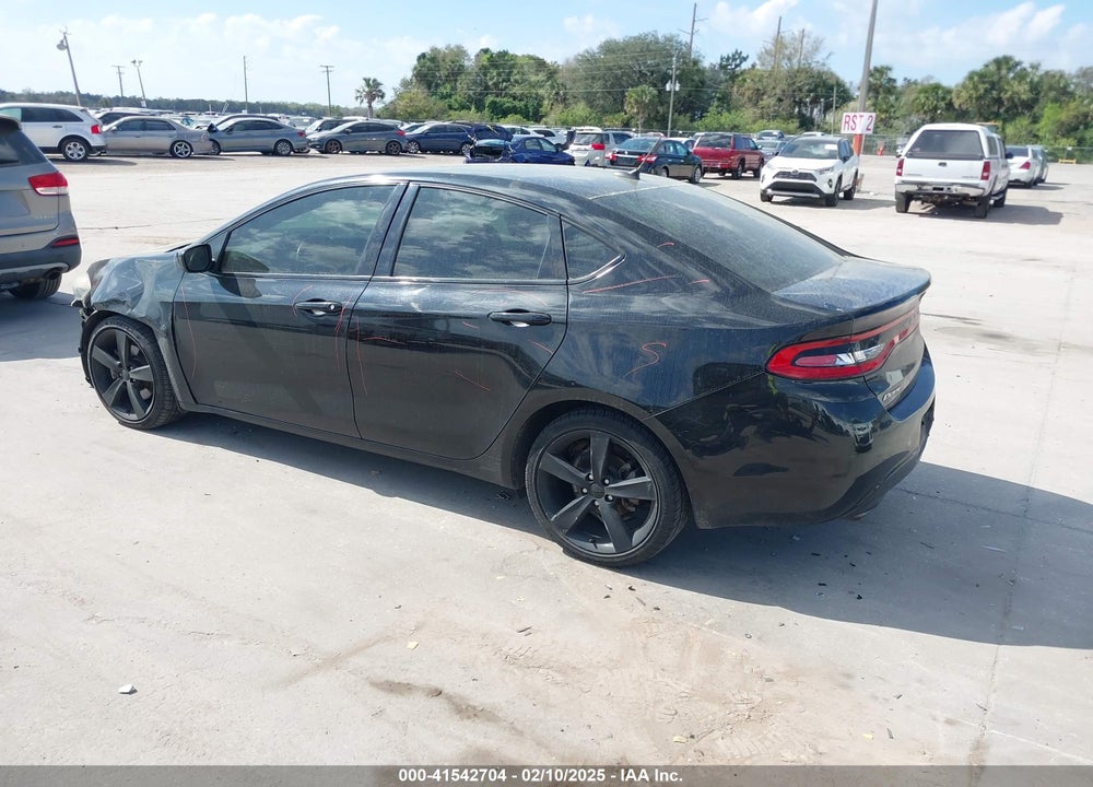 2014 DODGE DART VIN: 1C3CDFBB0ED776250