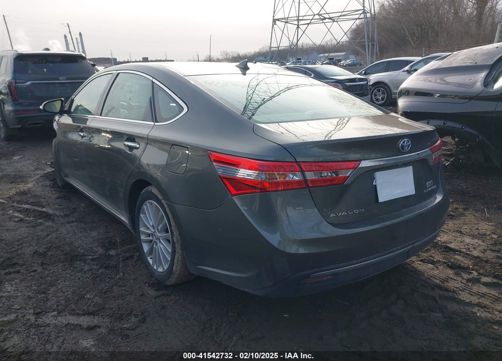 2014 TOYOTA AVALON HYBRID VIN: 4T1BD1EB8EU022059