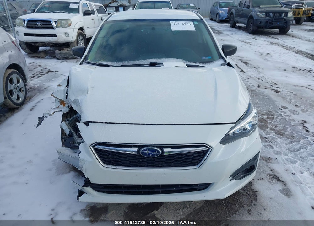 2019 SUBARU IMPREZA VIN: 4S3GKAA66K3603442