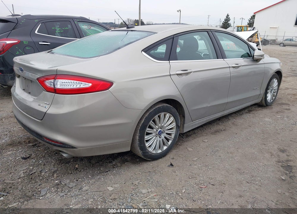2016 FORD FUSION HYBRID SE VIN: 3FA6P0LU9GR102742