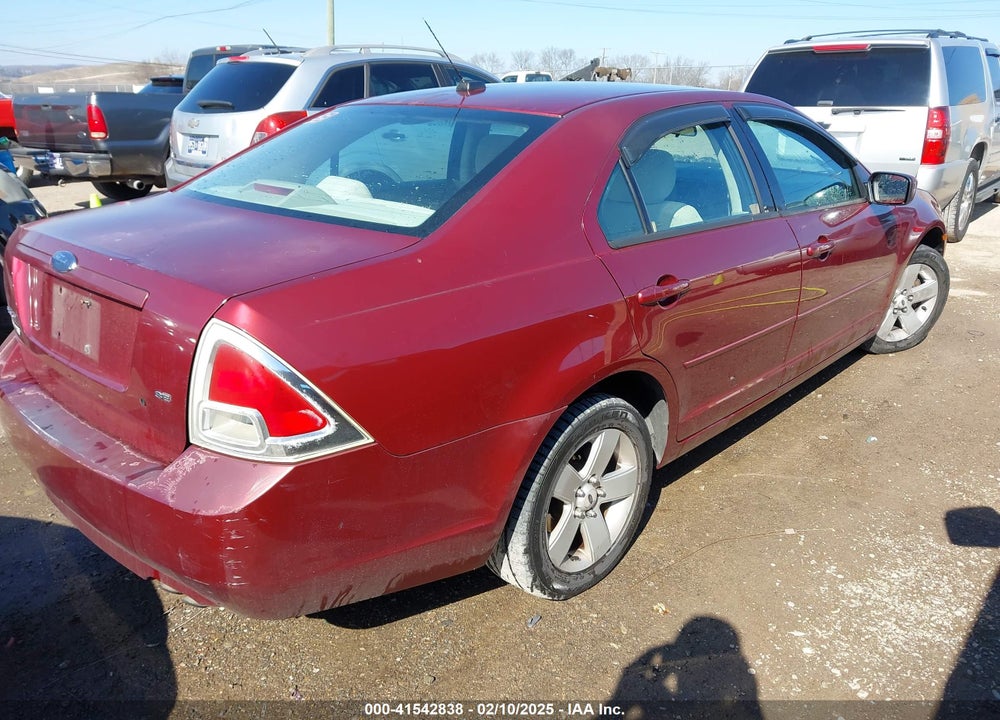 2007 FORD FUSION SE VIN: 3FAHP07Z07R170443