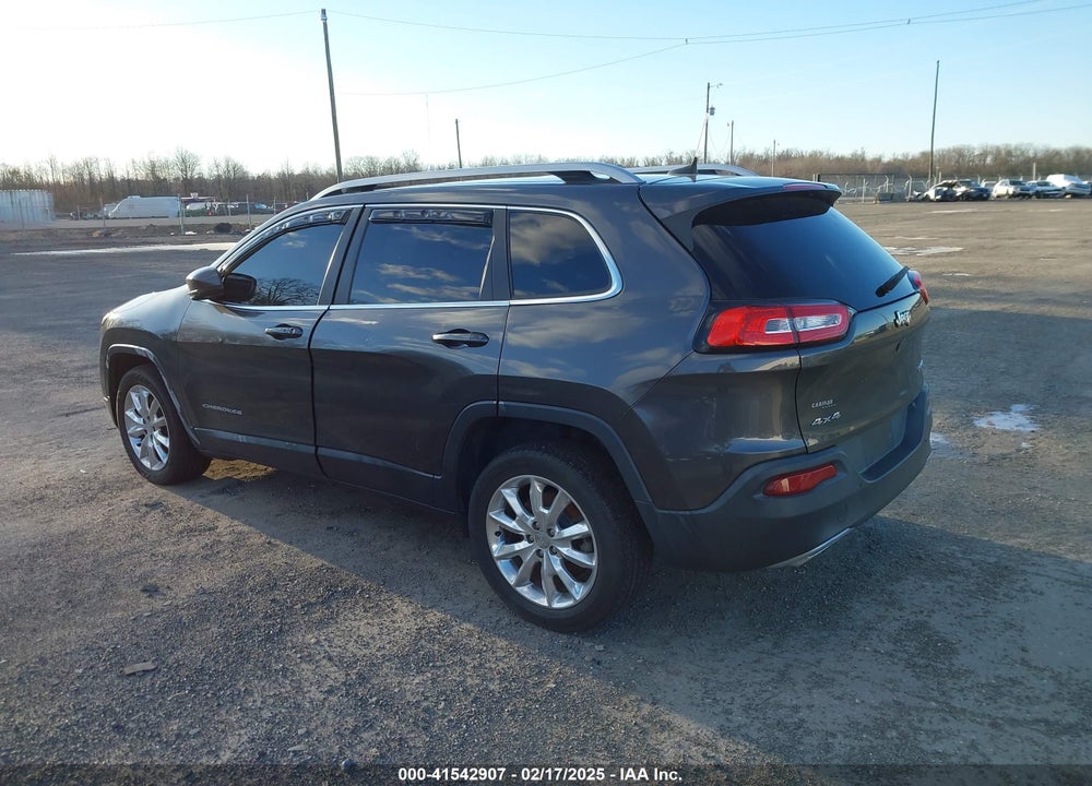 2016 JEEP CHEROKEE LIMITED VIN: 1C4PJMDSXGW367428