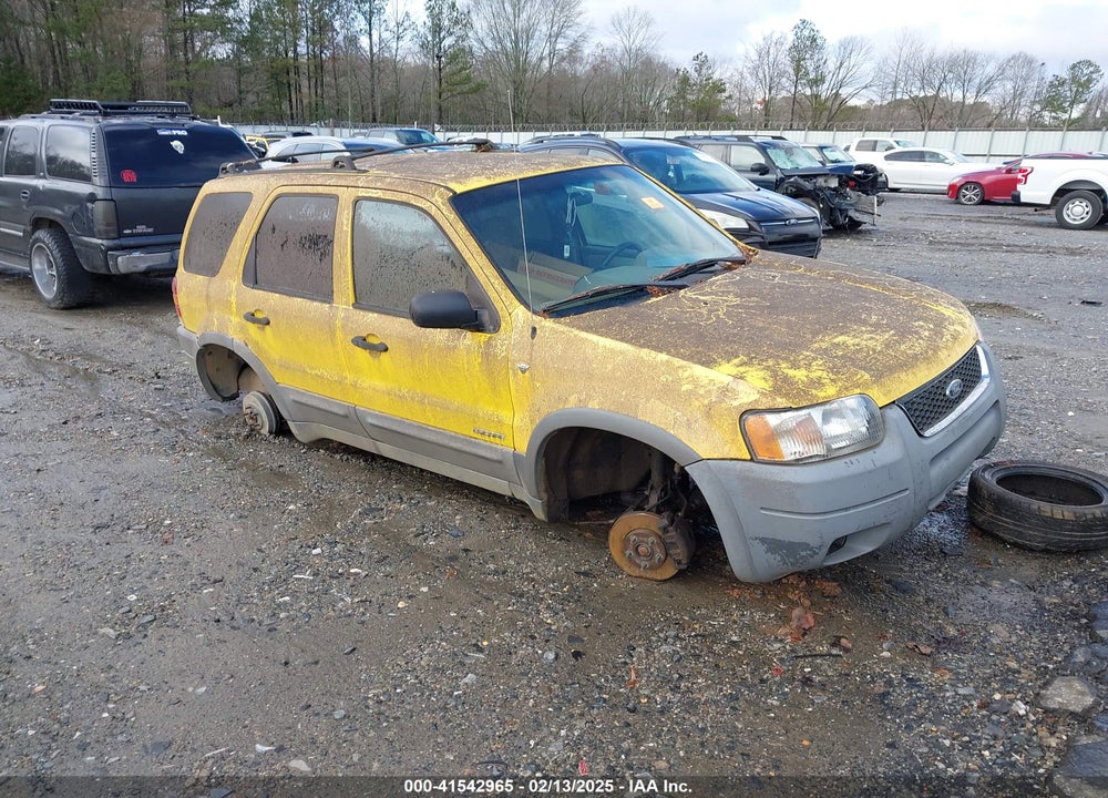 2002 FORD ESCAPE XLT VIN: 1FMYU04172KD51243