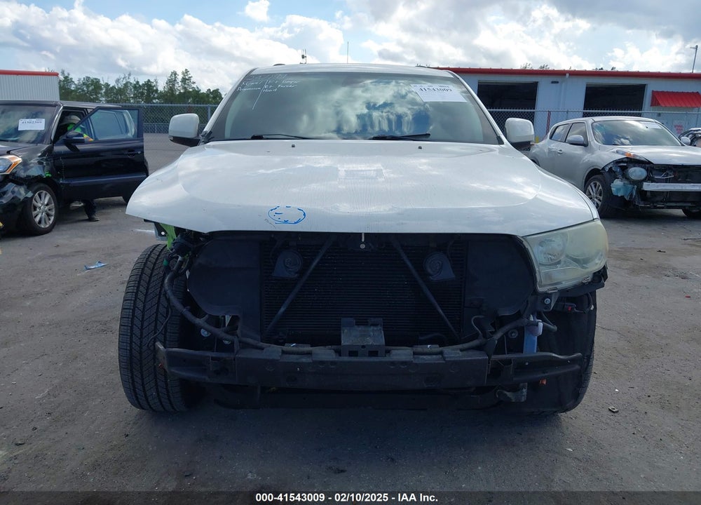 2012 DODGE DURANGO CREW VIN: 1C4RDHDG3CC182782