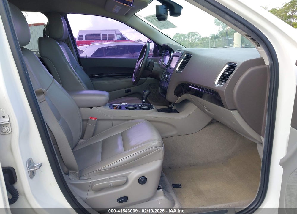 2012 DODGE DURANGO CREW VIN: 1C4RDHDG3CC182782