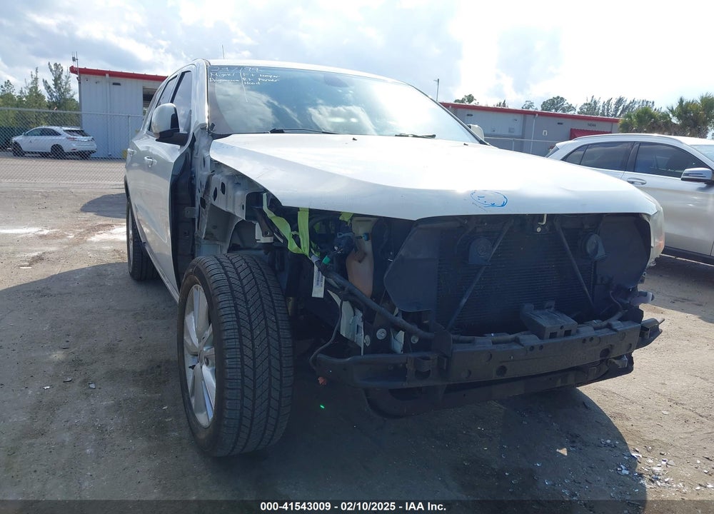 2012 DODGE DURANGO CREW VIN: 1C4RDHDG3CC182782