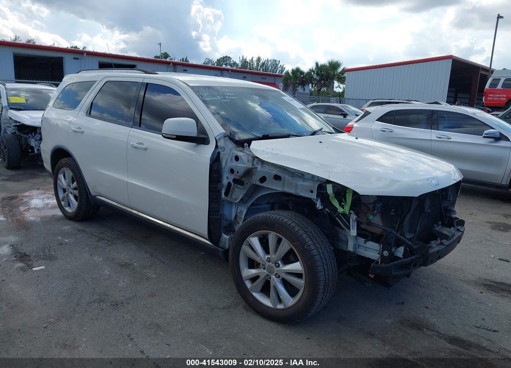 2012 DODGE DURANGO CREW VIN: 1C4RDHDG3CC182782