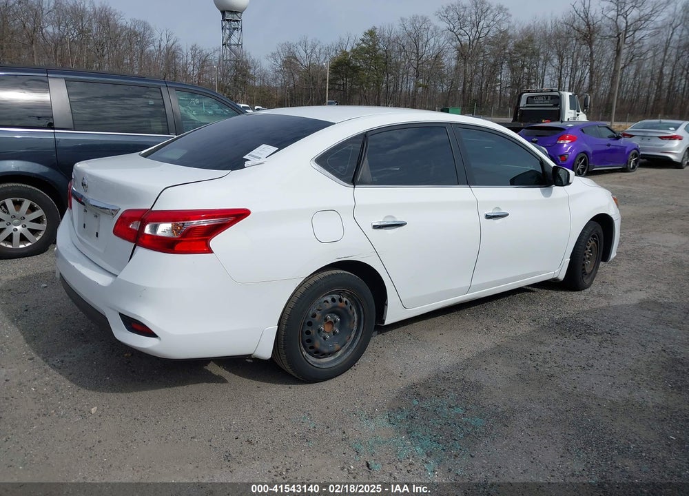 2019 NISSAN SENTRA S VIN: 3N1AB7AP7KY266145