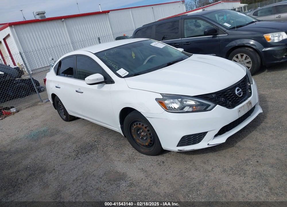 2019 NISSAN SENTRA S VIN: 3N1AB7AP7KY266145