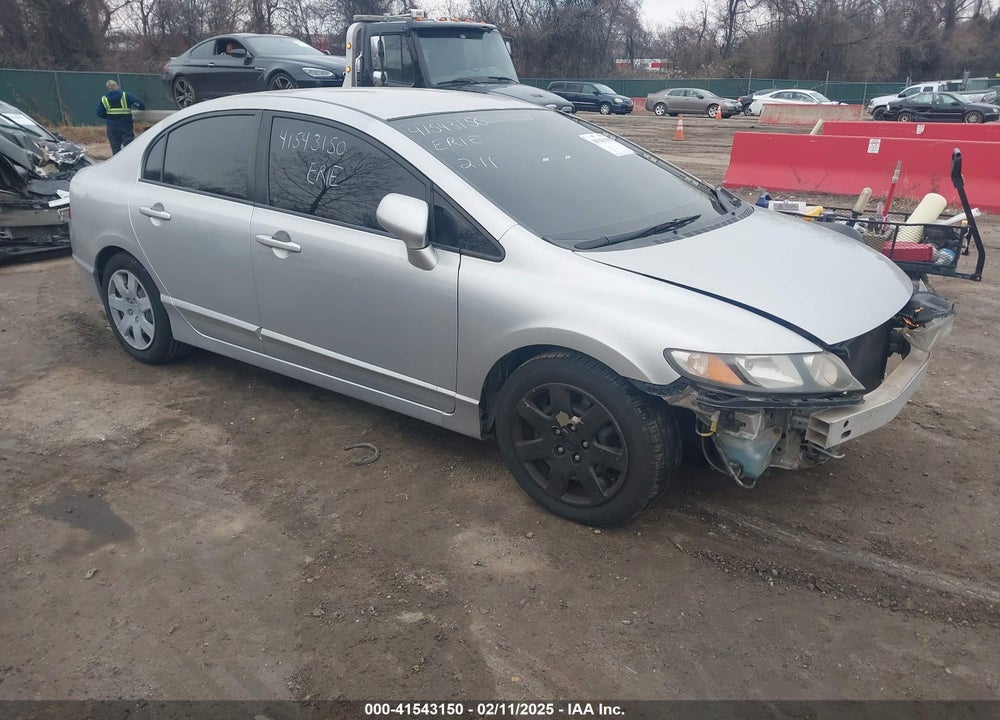 2011 HONDA CIVIC LX VIN: 2HGFA1F57BH532989