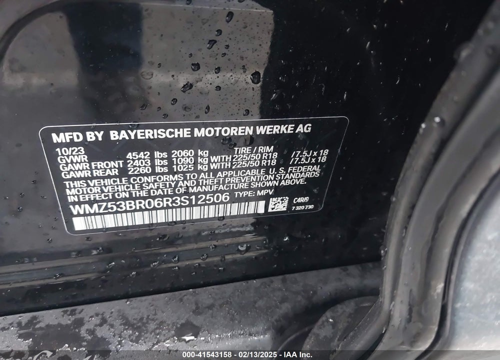 2024 MINI COUNTRYMAN COOPER S VIN: WMZ53BR06R3S12506