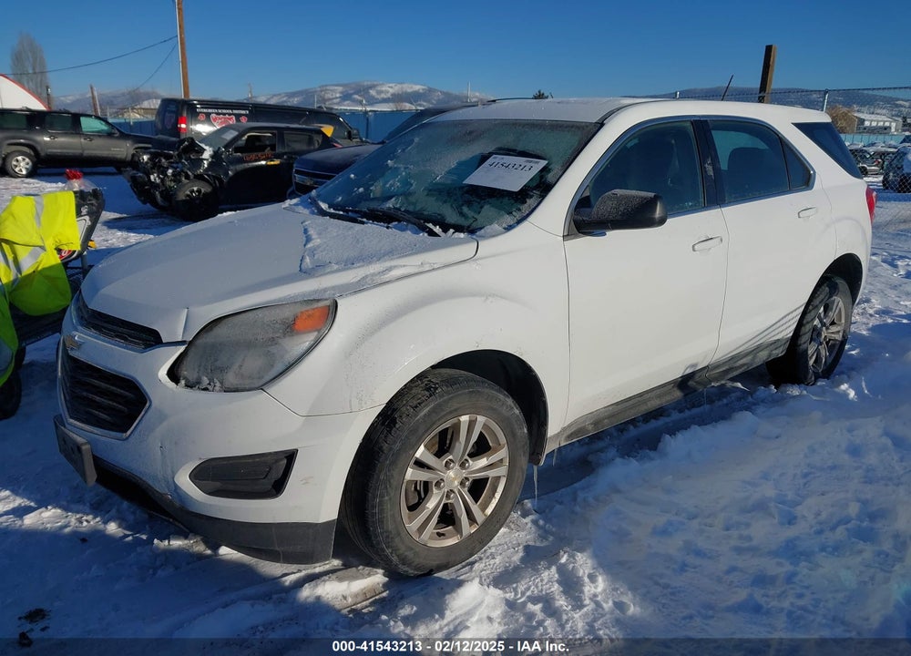 2016 CHEVROLET EQUINOX VIN: 2GNFLEEK8G6252208