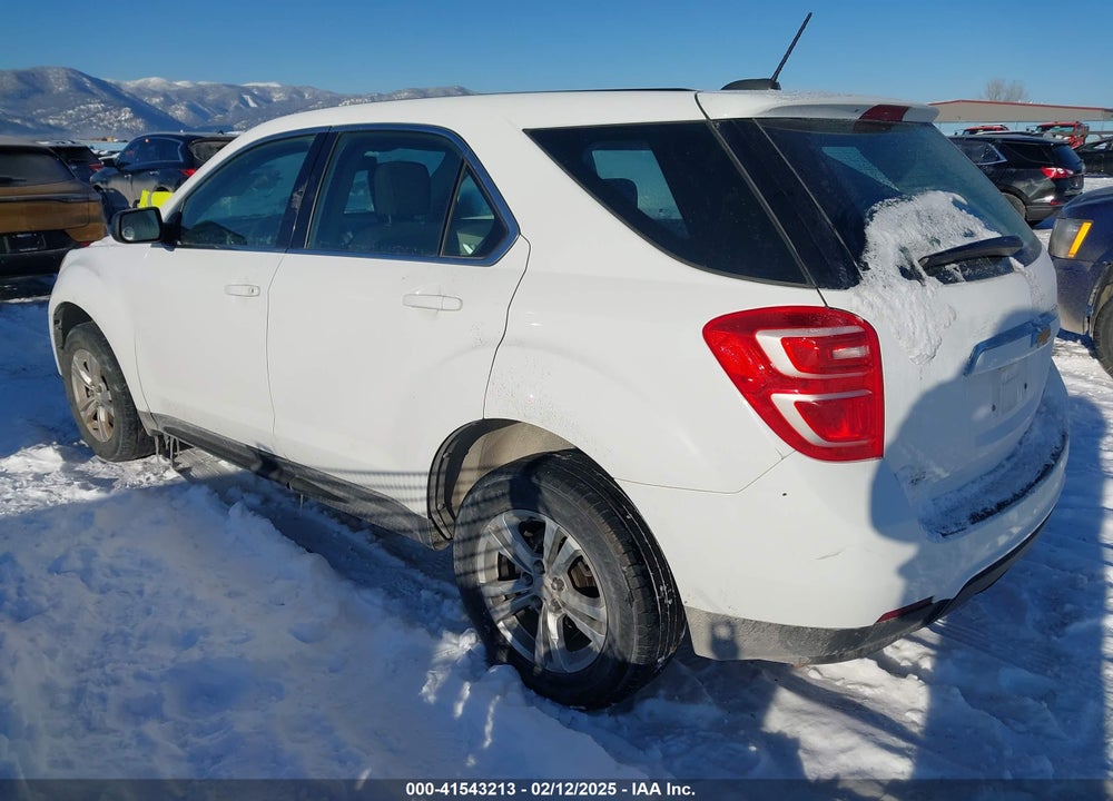 2016 CHEVROLET EQUINOX VIN: 2GNFLEEK8G6252208