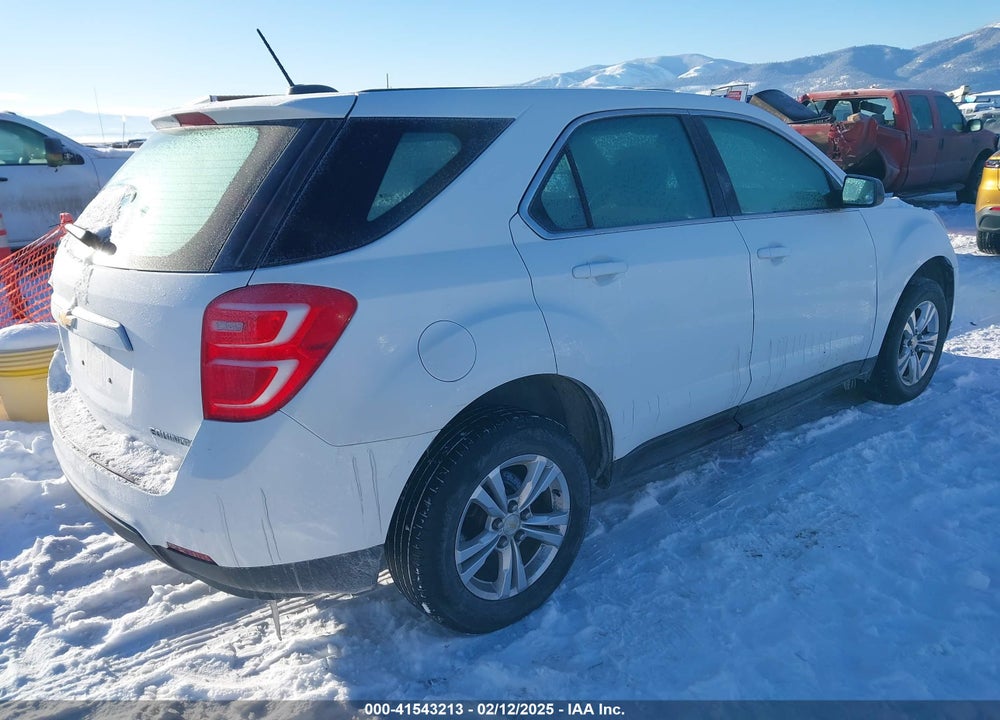 2016 CHEVROLET EQUINOX VIN: 2GNFLEEK8G6252208