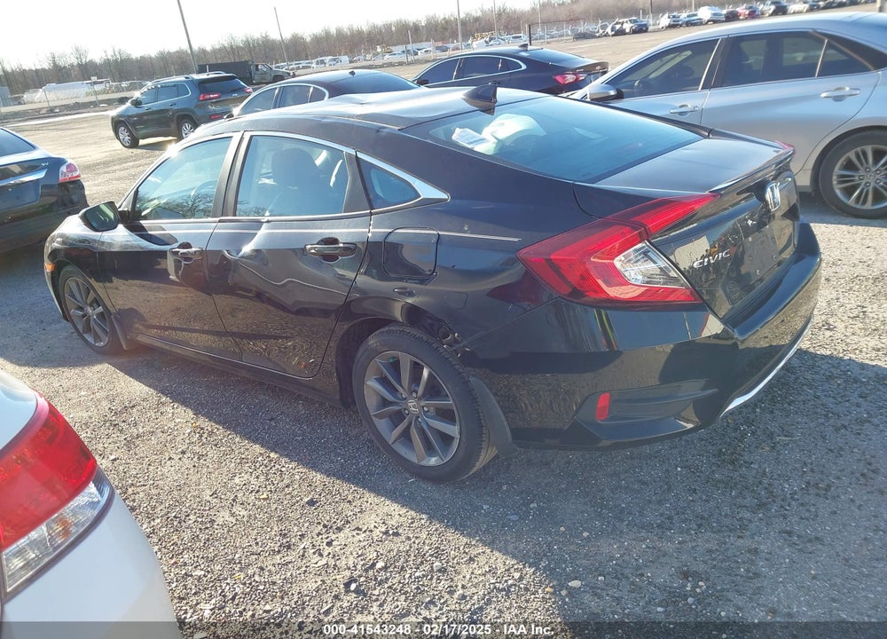 2019 HONDA CIVIC EX-L VIN: 19XFC1F77KE001636
