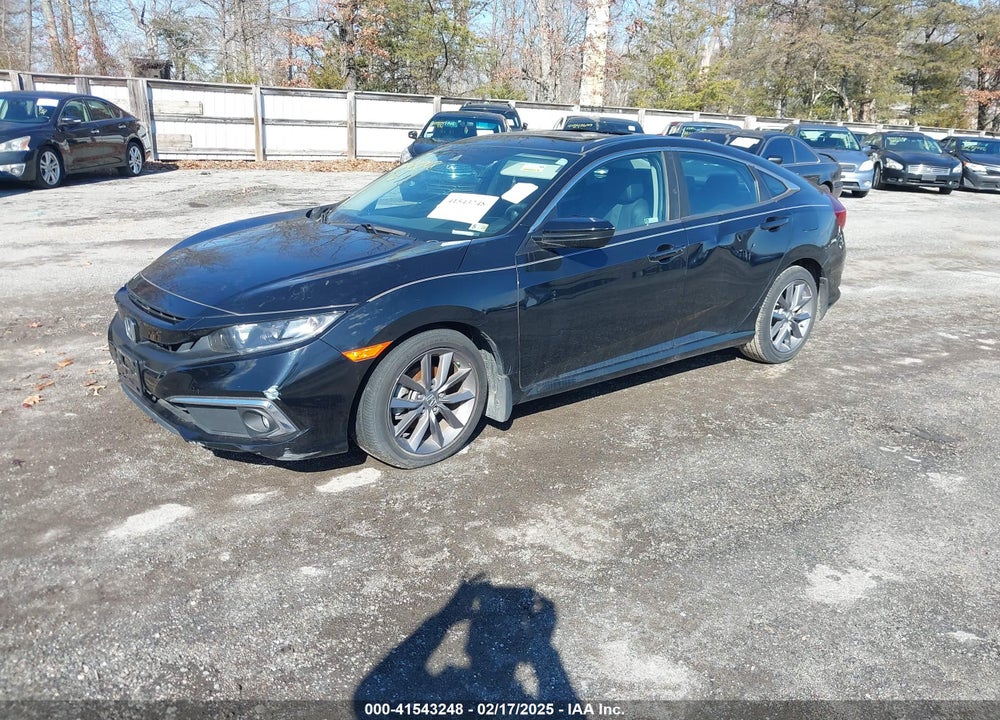 2019 HONDA CIVIC EX-L VIN: 19XFC1F77KE001636