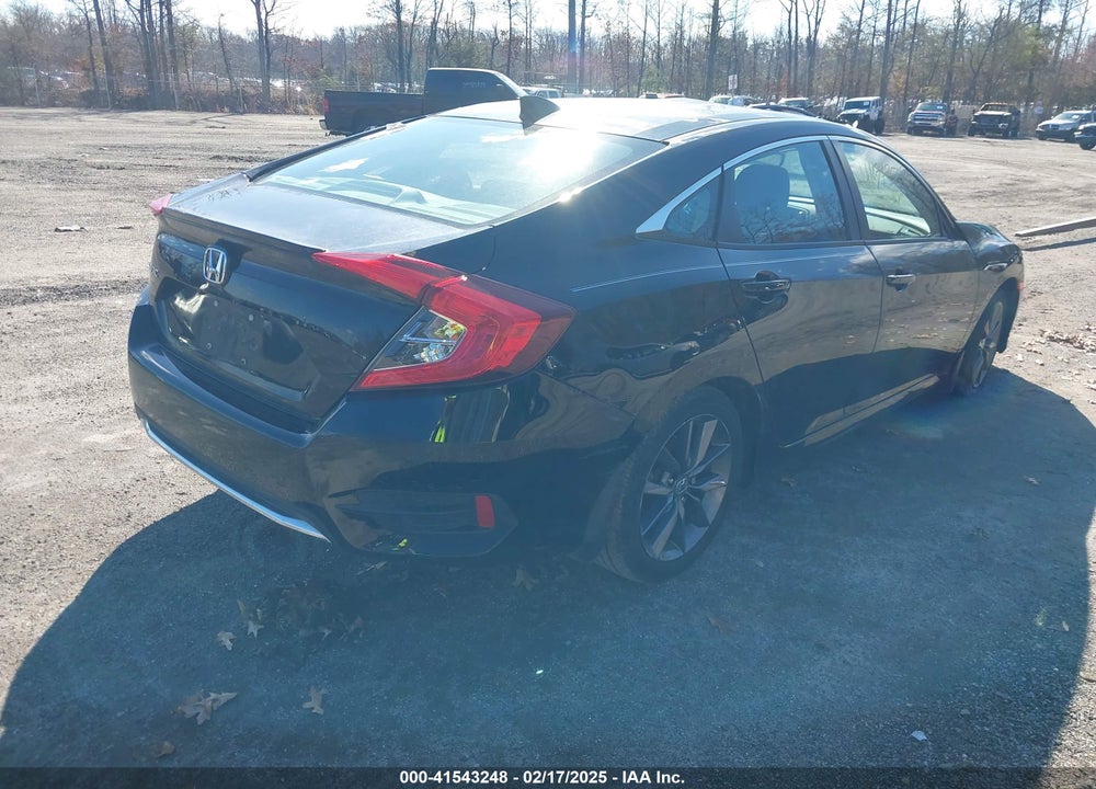 2019 HONDA CIVIC EX-L VIN: 19XFC1F77KE001636