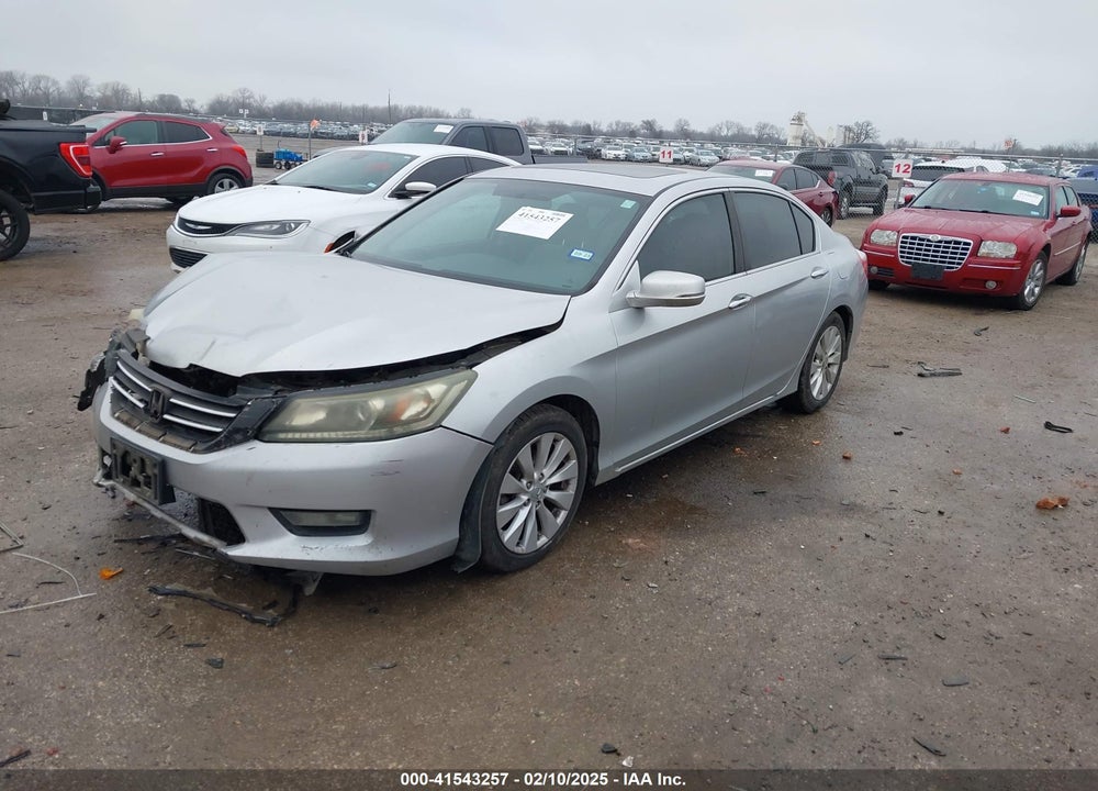 2014 HONDA ACCORD VIN: 1HGCR2F74EA133544