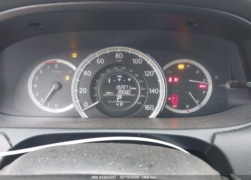 2014 HONDA ACCORD VIN: 1HGCR2F74EA133544