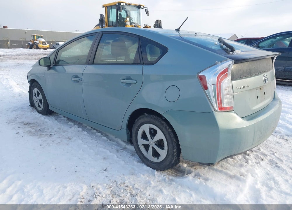 2013 TOYOTA PRIUS VIN: JTDKN3DU9D5554686