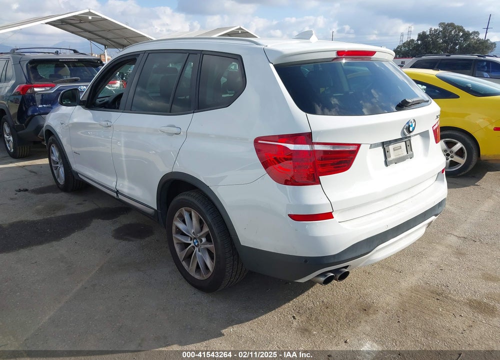 2016 BMW X3 VIN: 5UXWX9C55G0D82233