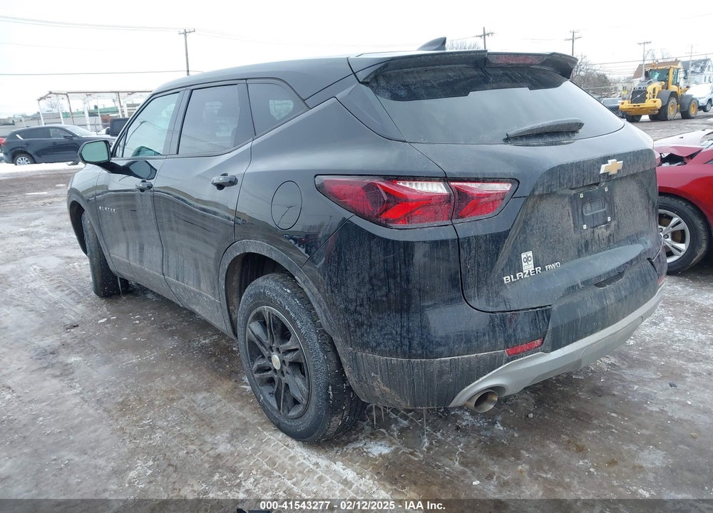 2022 CHEVROLET BLAZER VIN: 3GNKBHR49NS132771