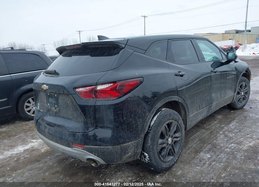 2022 CHEVROLET BLAZER VIN: 3GNKBHR49NS132771