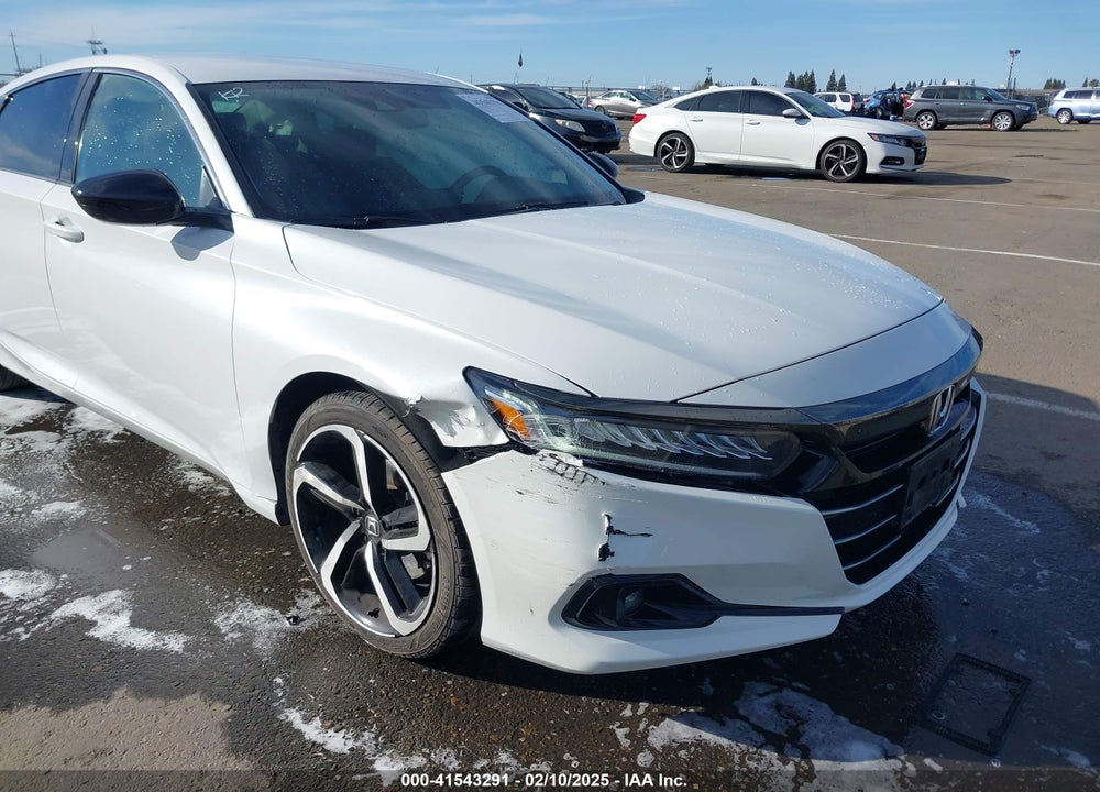2022 HONDA ACCORD VIN: 1HGCV1F43NA028926