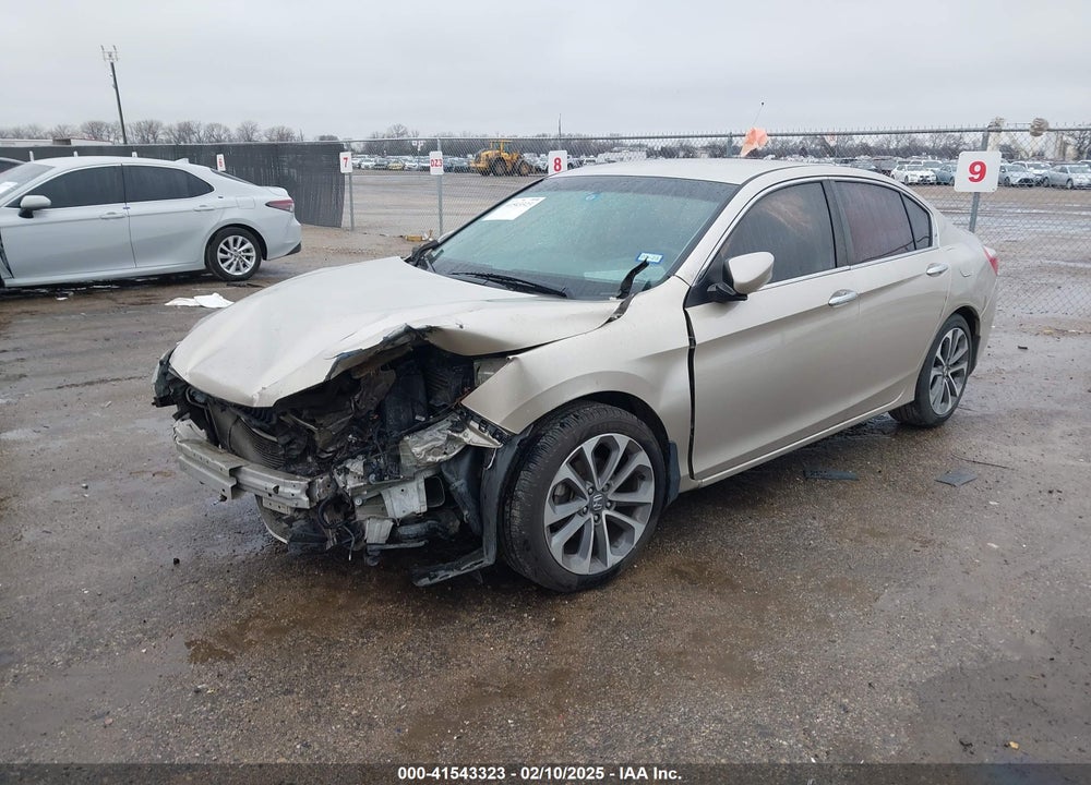 2013 HONDA ACCORD VIN: 1HGCR2F53DA135346