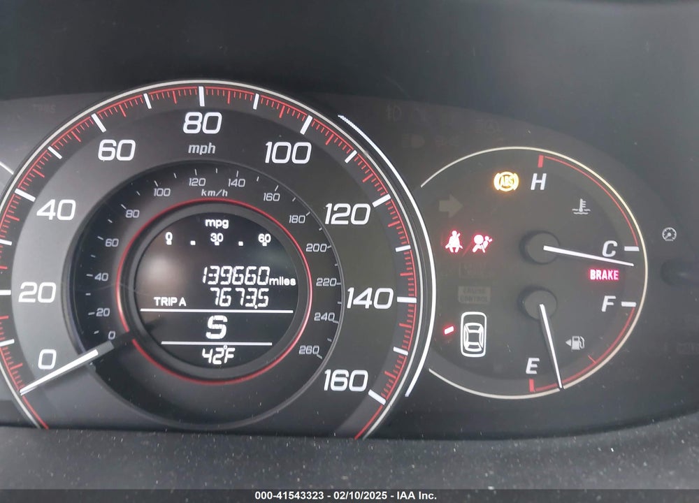 2013 HONDA ACCORD VIN: 1HGCR2F53DA135346