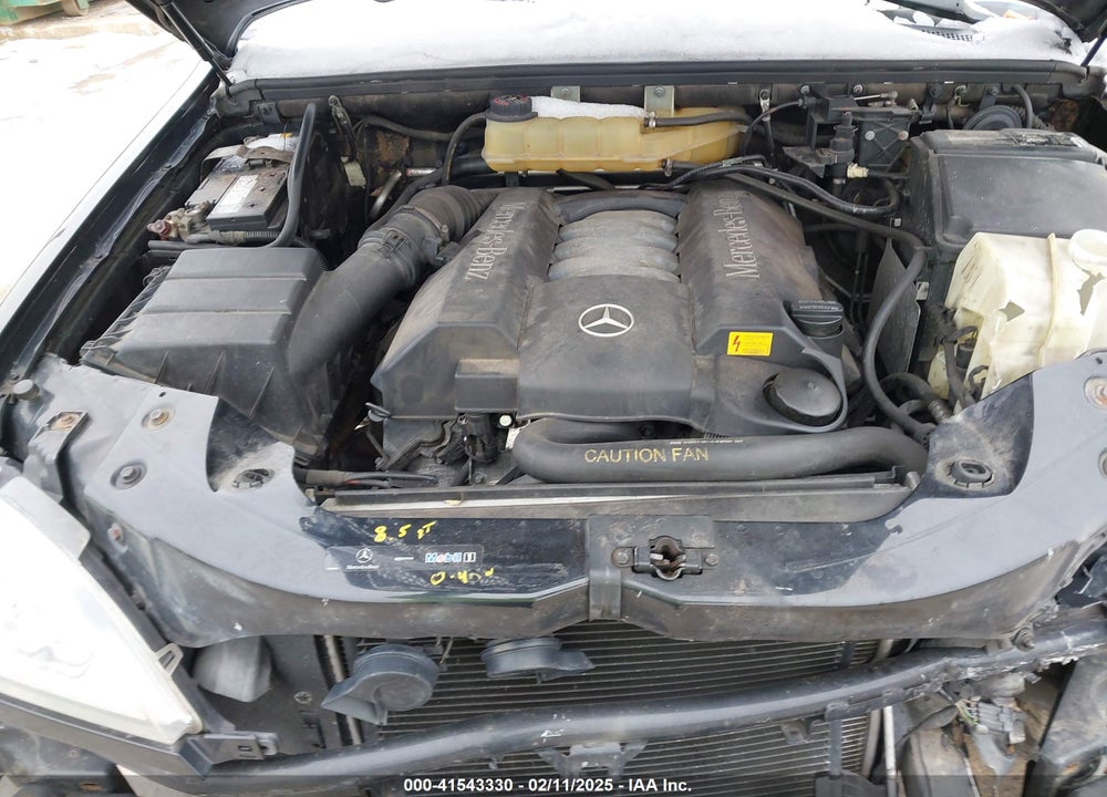 2004 MERCEDES-BENZ ML 500 4MATIC VIN: 4JGAB75E34A459997