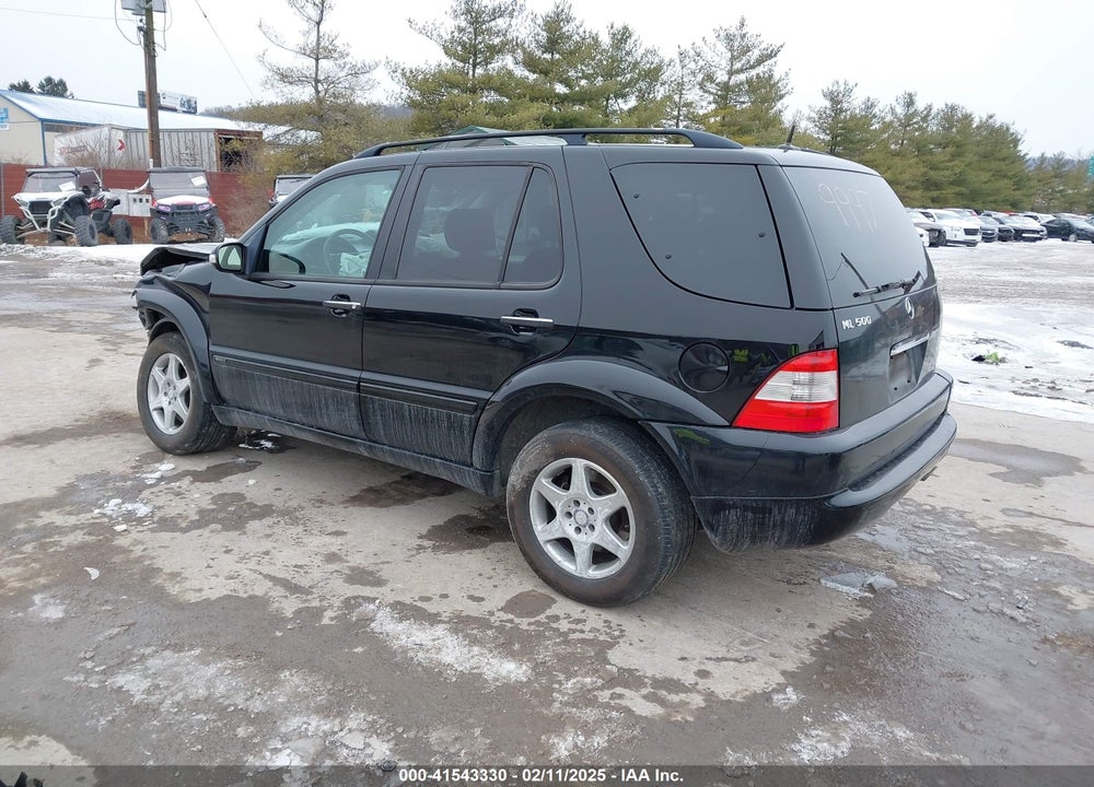 2004 MERCEDES-BENZ ML 500 4MATIC VIN: 4JGAB75E34A459997