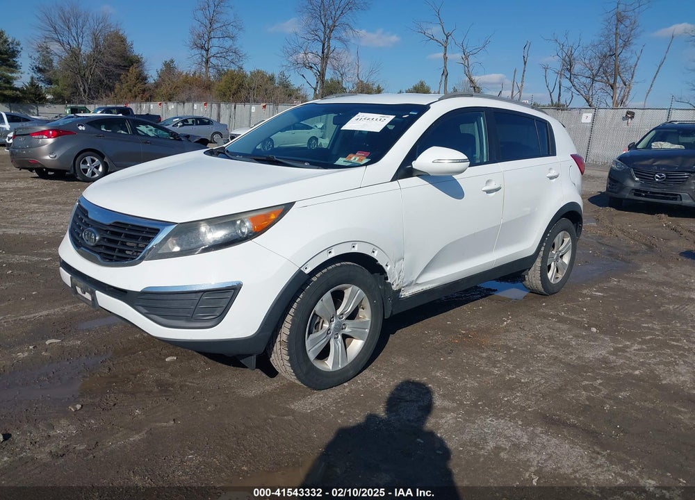 2011 KIA SPORTAGE LX VIN: KNDPB3A25B7026212