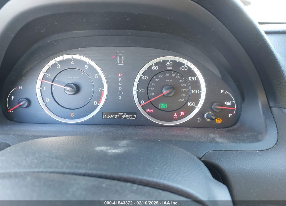 2012 HONDA ACCORD VIN: 1HGCS1B31CA001808