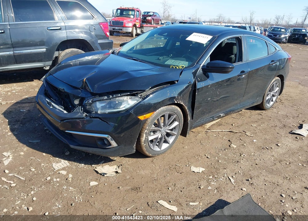 2019 HONDA CIVIC VIN: 19XFC1F3XKE000591