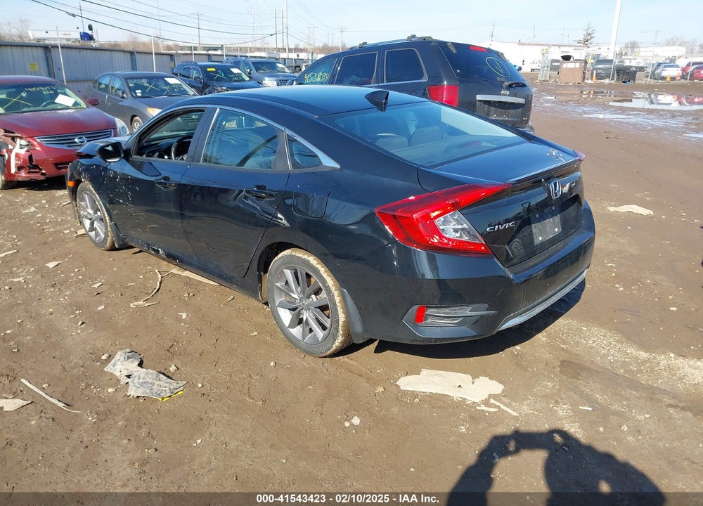 2019 HONDA CIVIC VIN: 19XFC1F3XKE000591