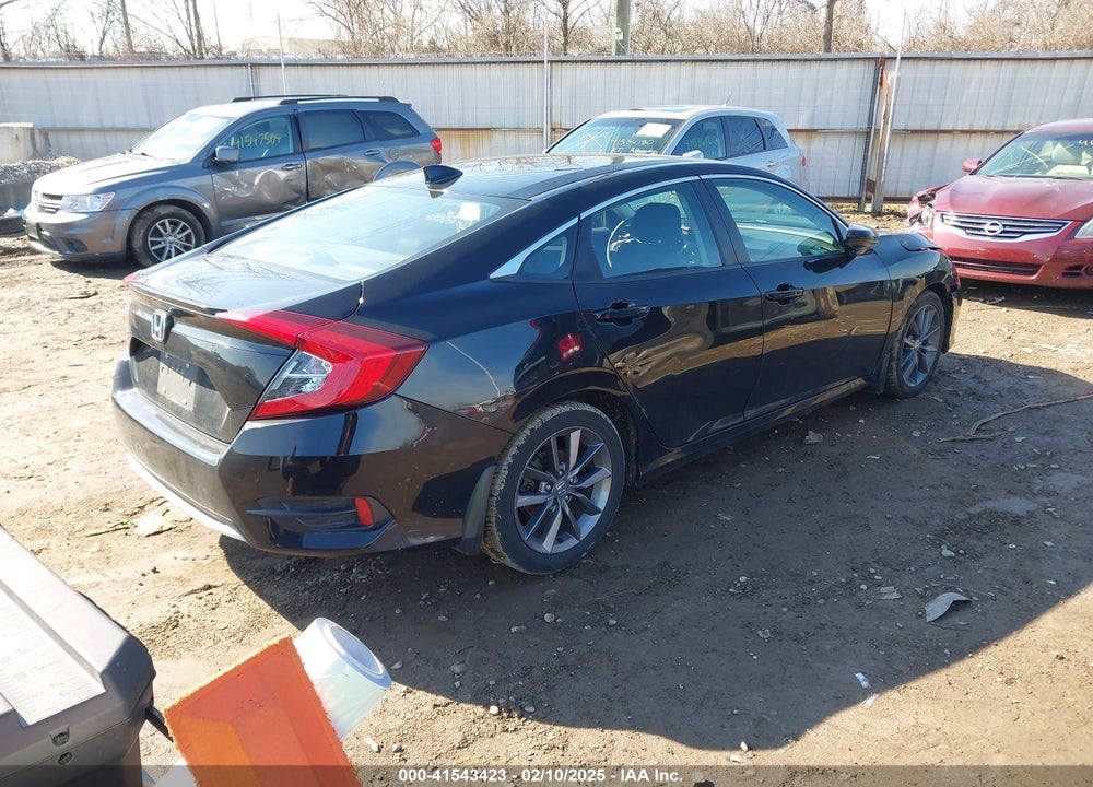 2019 HONDA CIVIC VIN: 19XFC1F3XKE000591
