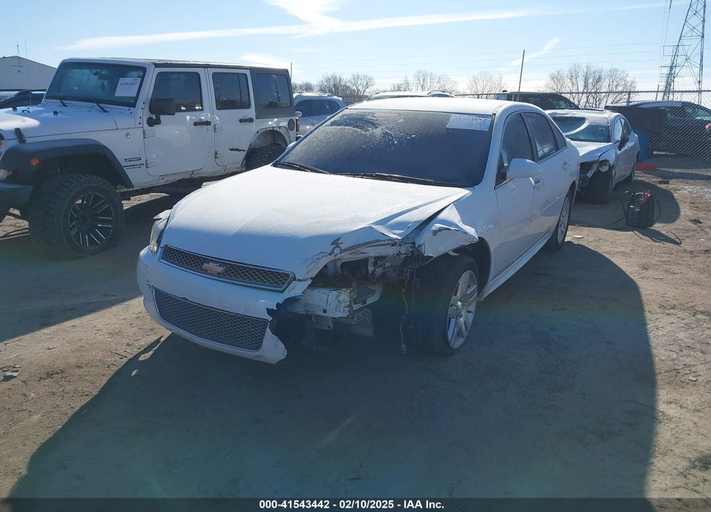 2013 CHEVROLET IMPALA VIN: 2G1WG5E36D1106591