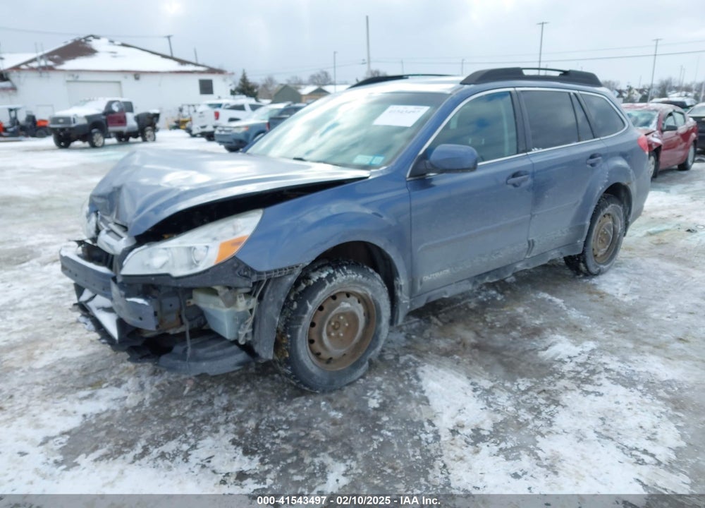 2013 SUBARU OUTBACK 2.5I PREMIUM VIN: 4S4BRBCC5D3243657