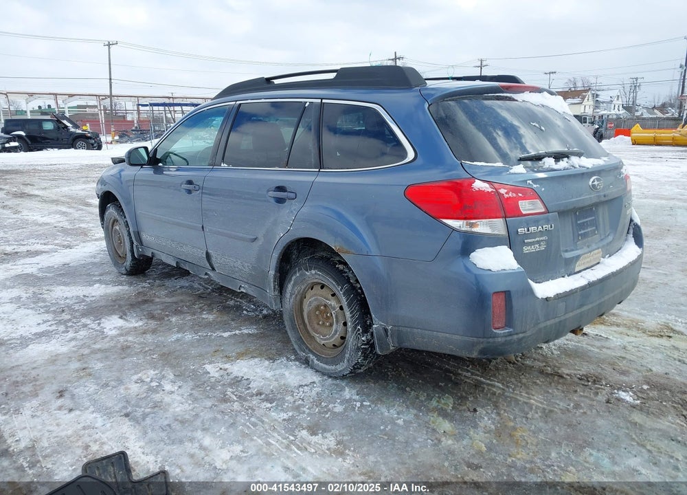 2013 SUBARU OUTBACK 2.5I PREMIUM VIN: 4S4BRBCC5D3243657