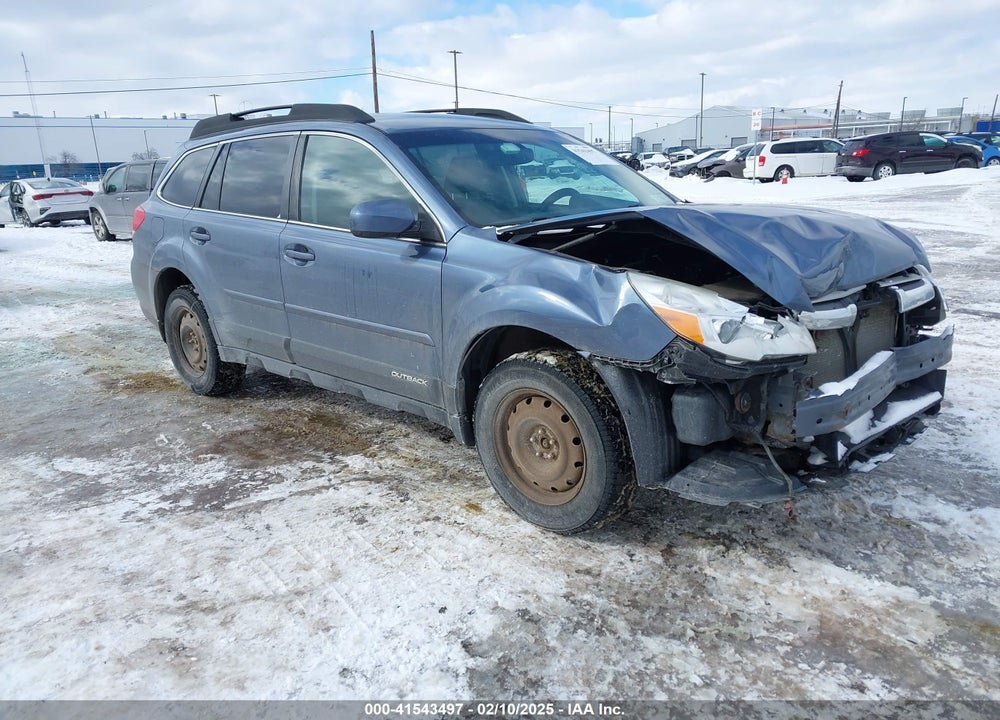 2013 SUBARU OUTBACK 2.5I PREMIUM VIN: 4S4BRBCC5D3243657