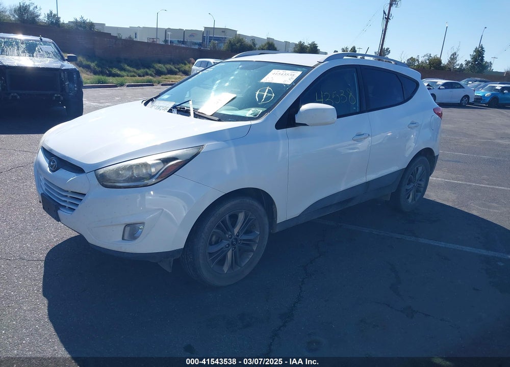 2014 HYUNDAI TUCSON SE VIN: KM8JU3AG3EU793411
