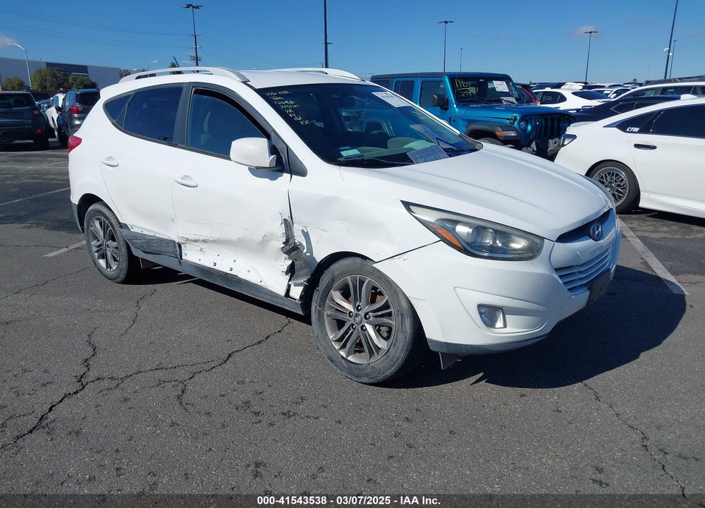 2014 HYUNDAI TUCSON SE VIN: KM8JU3AG3EU793411