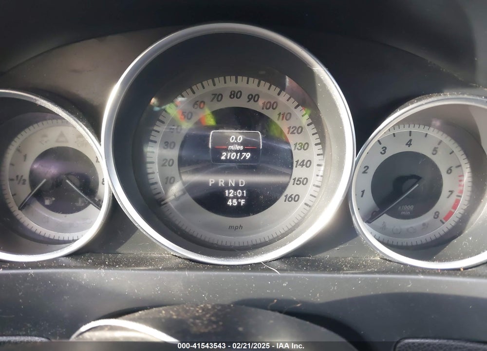 2013 MERCEDES-BENZ C 250 VIN: WDDGF4HB1DR250574