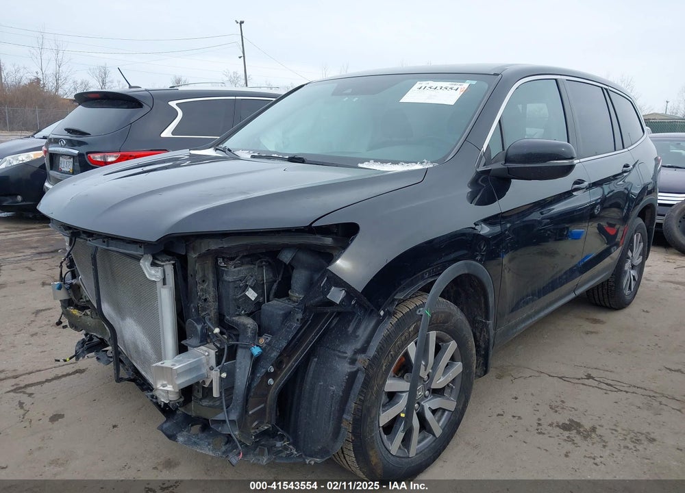 2021 HONDA PILOT VIN: 5FNYF6H56MB013198