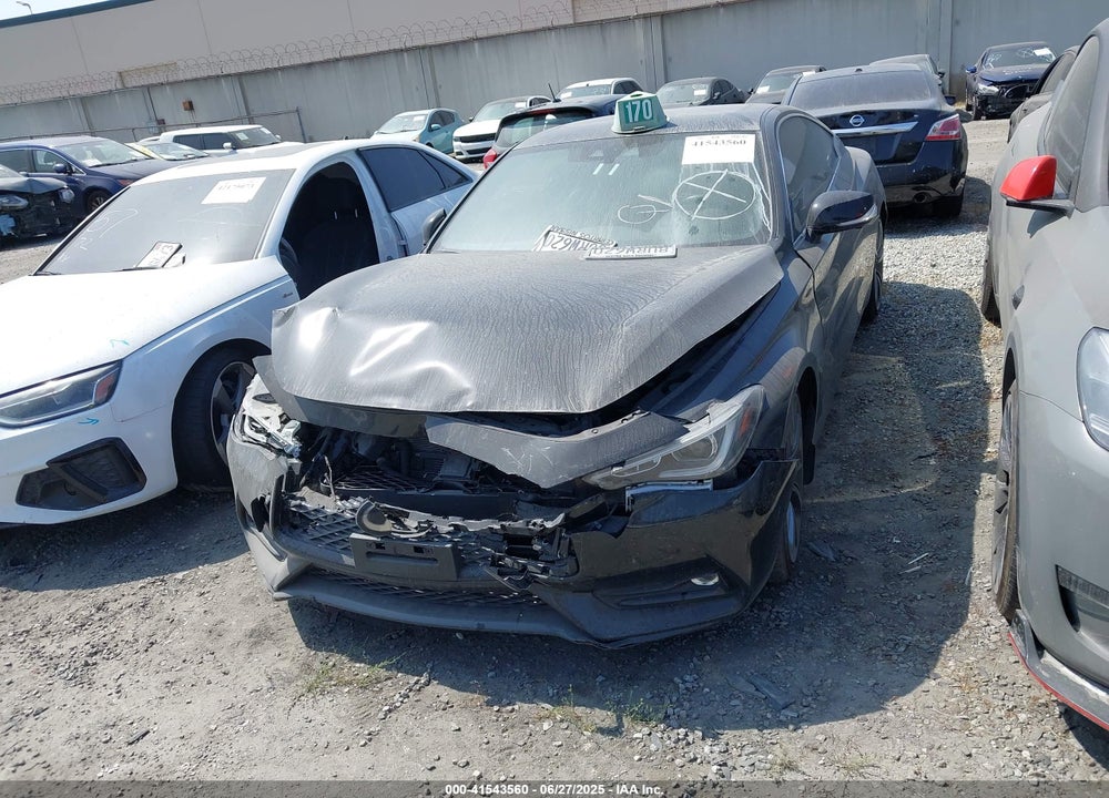 2021 INFINITI Q60 RED SPORT 400 VIN: JN1FV7LK1MM530318